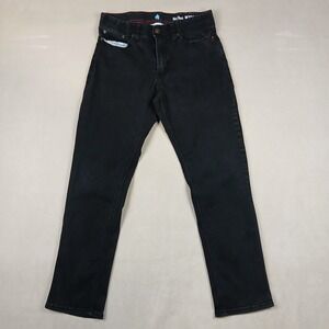Nat Nast 32x30‎ **Actual 28x29 Mens Jeans Stretch Slim Black Modern